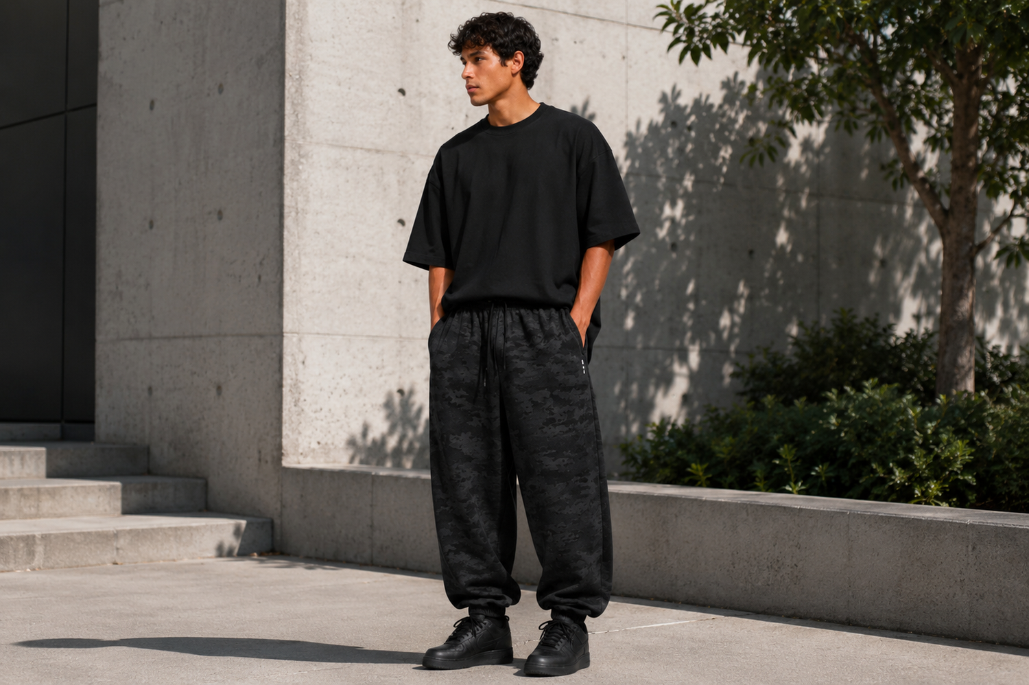 Nick is 6’1”, wears size L