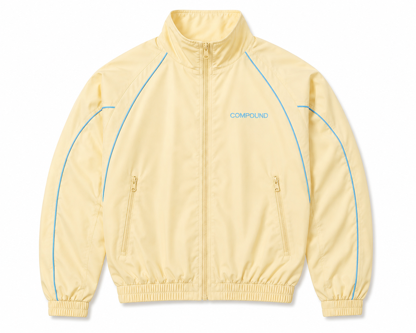Y2K Retro Tracksuit - Yellow - jacket