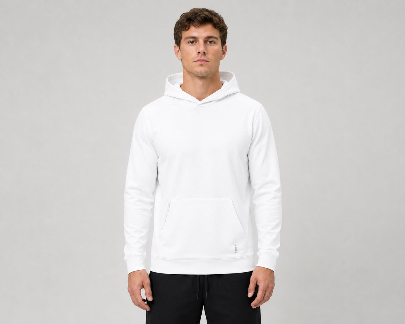 Jake is 6’1”, wears size L