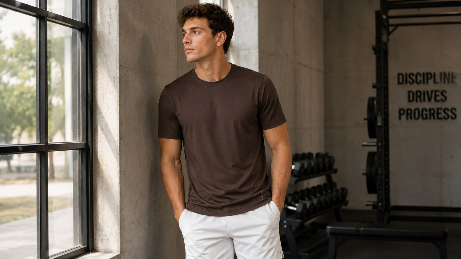 Nick is 5’10”, wears size M