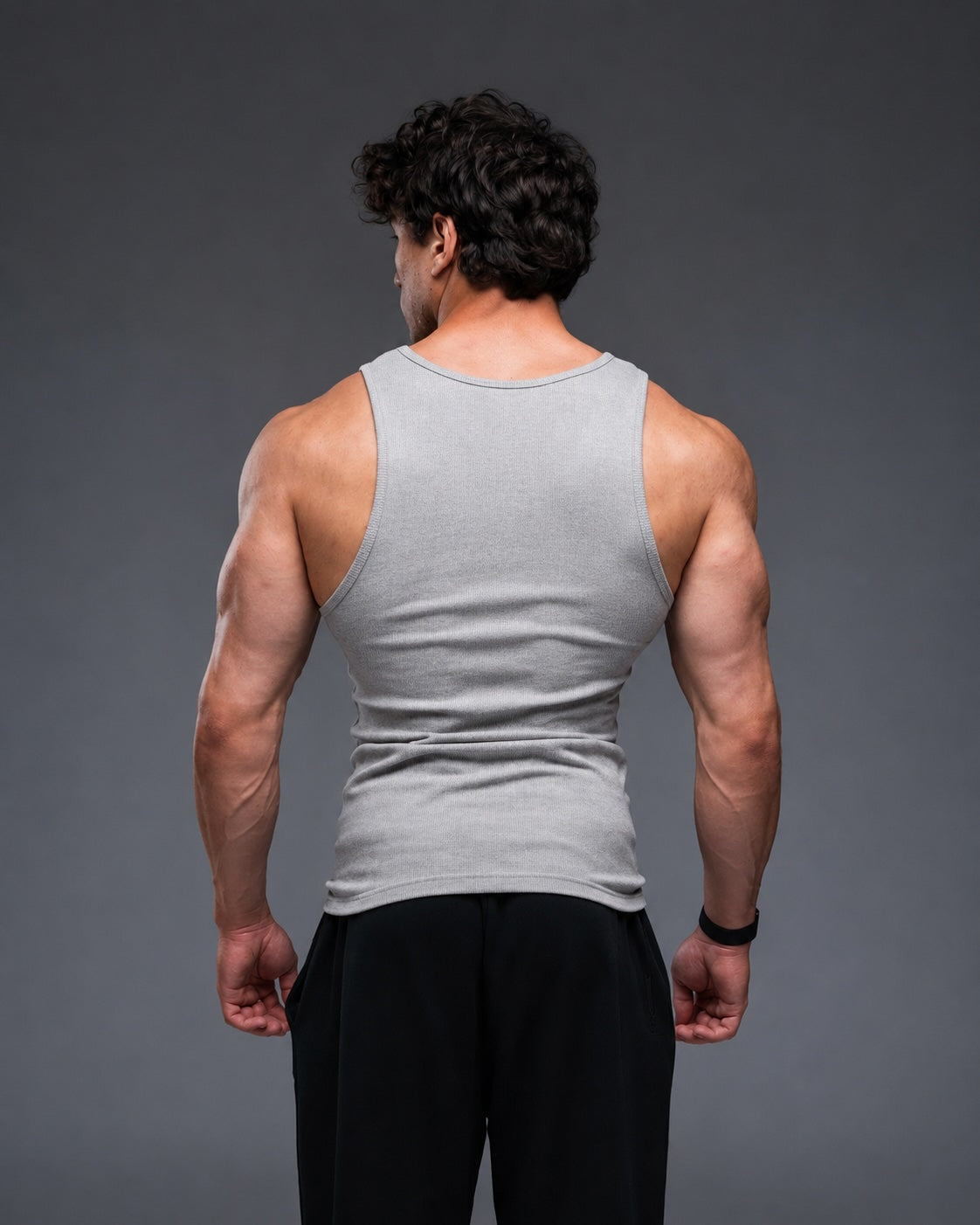 Compound Frame Tank - Grey